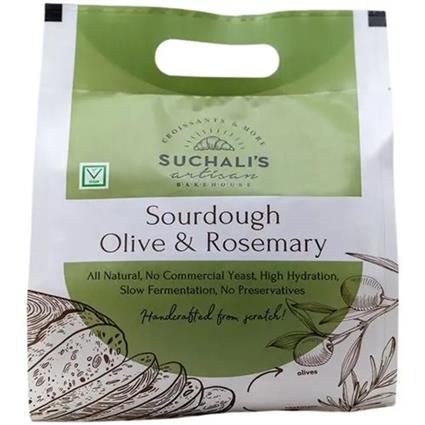 Suchalis Olive & Rosemary Sourdough Bread 600G Pack