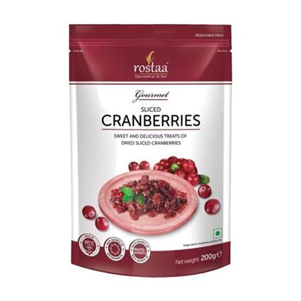 Rostaa Sliced Cranberries 200G