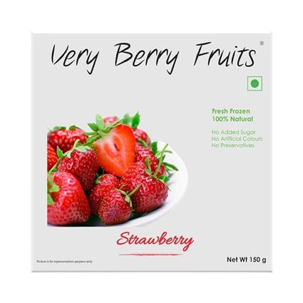 Very Berry Fruits Frozen Strawberries 150G Pouch