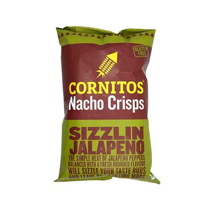 Cornitos Nacho Chips Sizzlin Jalapeno, 150G Pouch