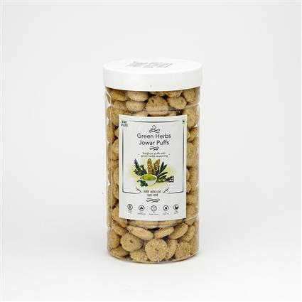 Homedelite Green Herbs Jower Puffs 150G