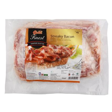 Goldi Finest Streaky Bacon 1Kg