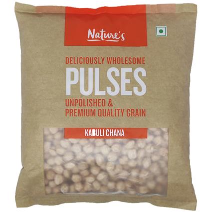 Natures Kabuli Chana, 500G Pouch