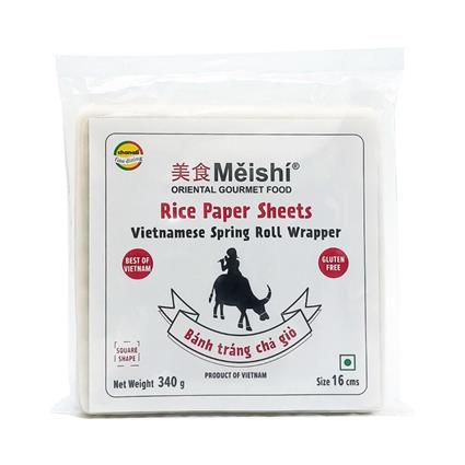 Meishi Vietnamese Rice Paper Square 340G Packet