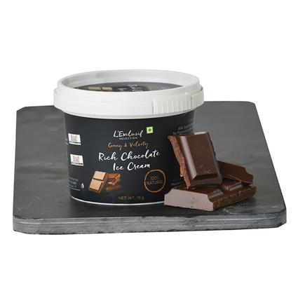 L EXCLUSIF RICH CHOCLATE ICE CREAM 78G