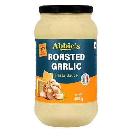 Abbies Pasta Sauce Roasted Garlic 400G