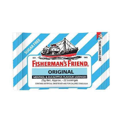 Fishermans Friend Sugar Free Mouth Freshener Original Powerful And Strong Lozenges 25G Carton