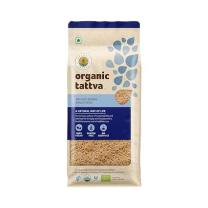 Organic Tattva Brown Basmati Rice 1Kg