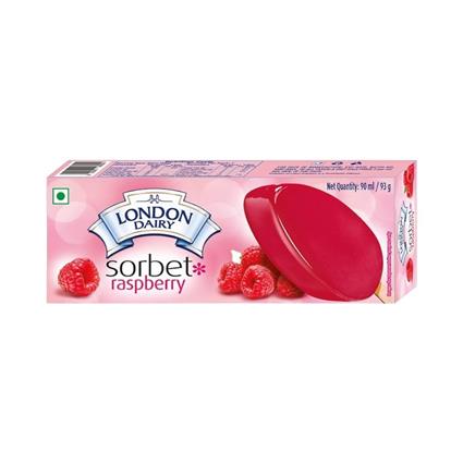 London Dairy Ice Cream Stick Raspberry Sorbet 100Ml Box