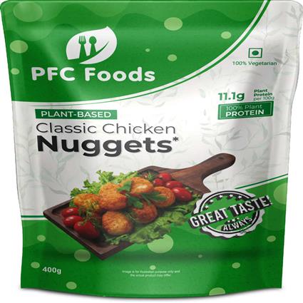 PFC Foods Plant-Based Classic Chicken Nuggets 400 Gms Pack
