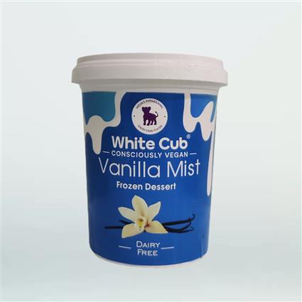 White Cub Ice Cream Vanilla Mist 500Ml Tub