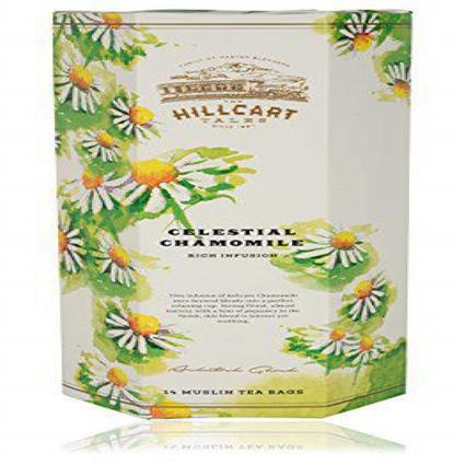 The Hillcart Tales Celestial Chamomile Rich Infusion Herbal Tea (14 Teabags)