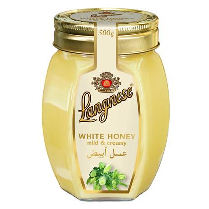 Langnese White Honey Mild And Cream 500G