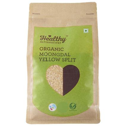 Healthy Alternatives Organic Split Yellow Moong Dal 1Kg