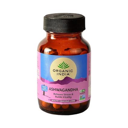 Organic India Ashwagandha 60 Capsules