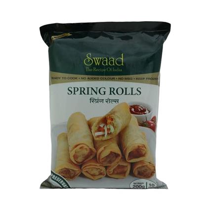 Swaad Spring Rolls Cheese 200G Pouch