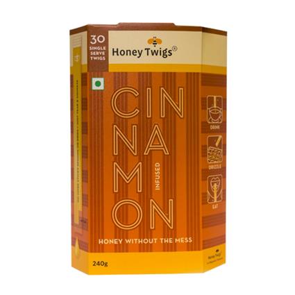 Honey Twigs Infused Cinnamon Honey, 240G Box