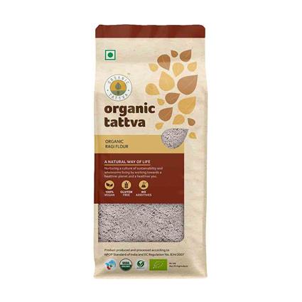Organic Tattva Organic Ragi Flour, 500G Pouch