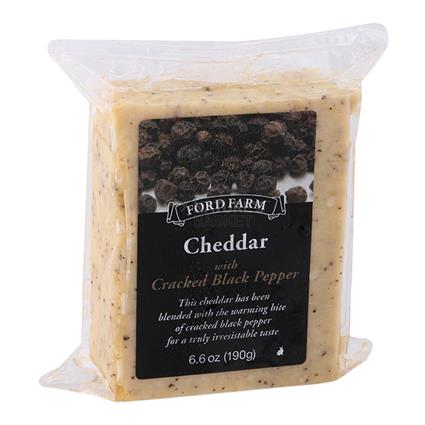 Ford Farm Cheddar Cheese With Cracked Black Pepper ,190G   