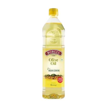Borges Olive Oil Glass Bottle 1 L