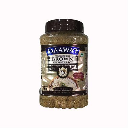Daawat Brown Basmati Rice  Jar 1Kg