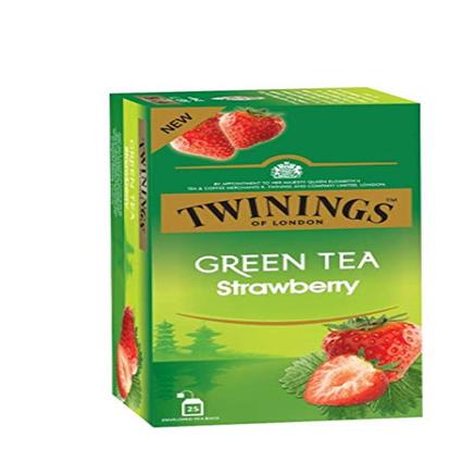 Twinings Green Tea Strawberry 25 Tea Bags