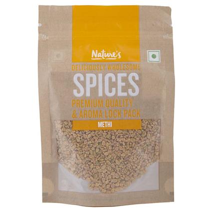 Natures Fenugreek Methi Seeds 50G Pouch