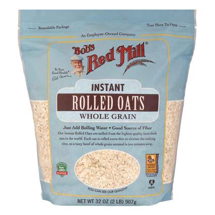 Bobs Red Mill Extra Instant Rolled Oats, 907G Pouch