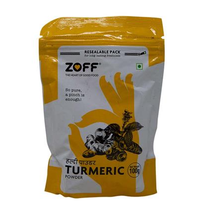 Zoff Foods Turmeric Powder 100G Pouch