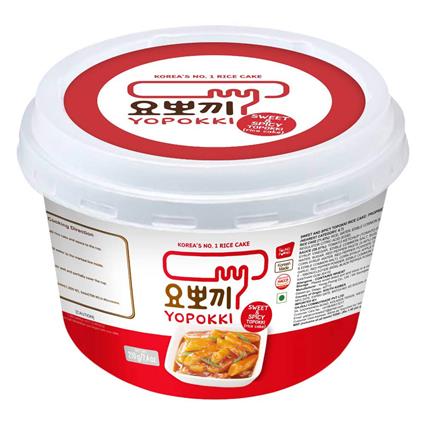 Yopokki Topokki Rice Cake Noodles Sweet And Spicy 210G