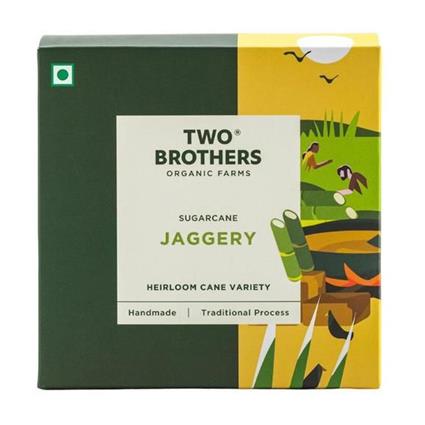 Two Brothers Organic Sugarcane Jaggery Block 900G