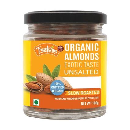 True Farm Organic Roasted Almond 100G