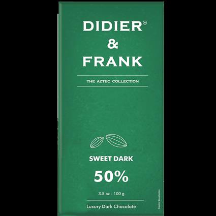 Didier & Frank Sweet Dark 50% Dark Chocolate 100G