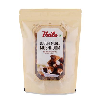 Voila Dry Gucchi Morel Mushroom, 50G Pack