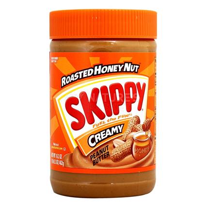 Skippy Roasted Honey Nut Creamy Peanut Butter 462G Jar