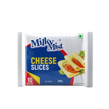 Milky Mist Cheese Slices, 200G Pouch