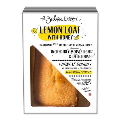 The Bakers Dozen Lemon Loaf With Honey, 185G Box