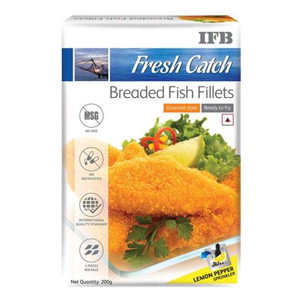 Ifb Fish Fillets Breaded 200G Box