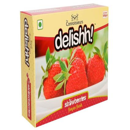 Delishh Strawberries Frozen Fresh 500G