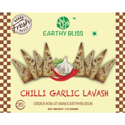 Earthy Bliss  Lavash - Chilli Garlic 110 G