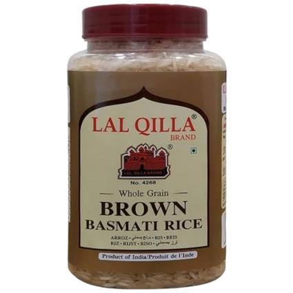 Lal Qilla Brown Basmati Rice 1Kg Jar