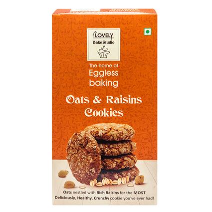 Lovely Bakery Oats & Raisin Cookies ,200G