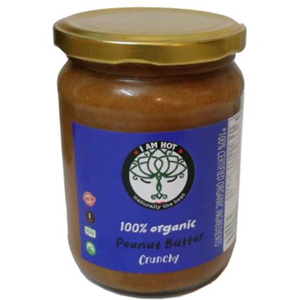 IAH ORGANIC PEANUT BUTTER CRUNCHY 400G