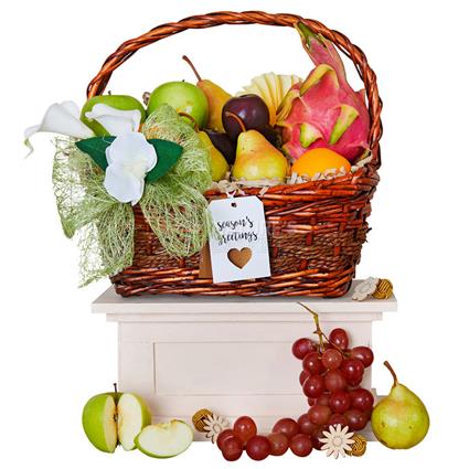 Festive Fruit Basket Medium