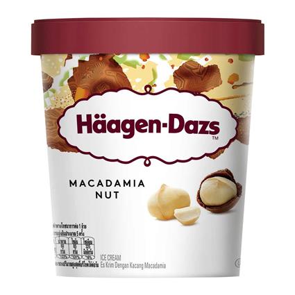 Haagen -Dazs Ice Cream -  Macadamia Nut Tub 473Ml