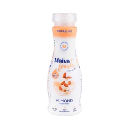 Maiva Fresh Almond Milk - Unsweetened (Natural Nut) - Plant Based Milk 250 ML