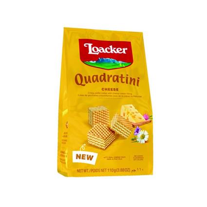 Loacker Quadratini Cheese 110G  Italy