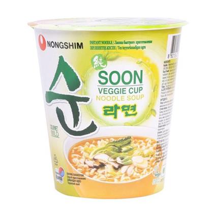 Nongshim Soon Veggie Cup Noodle Soup 67G
