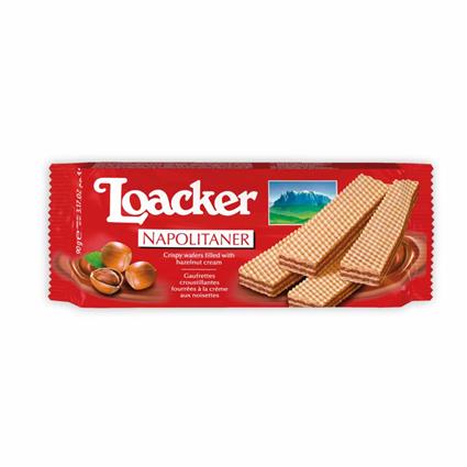 Loacker Napolitaner Wafer Biscuits ,90G
