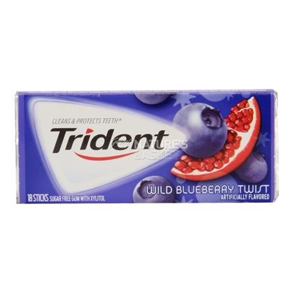 TRIDENT WILD BLUEBERRY TWIST 18 STICKS